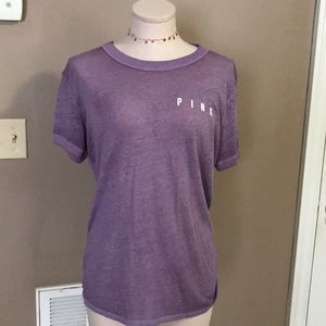 Vs Pink short sleeved tee.